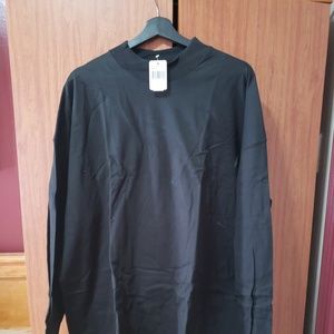 Men's Cottton Performance Mock Neck Long Sleeve